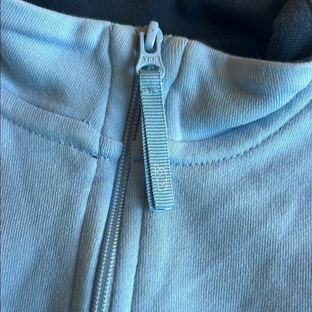 Vineyard Vines Sky Blue Half-Zip Sweater - Picture 7 of 8